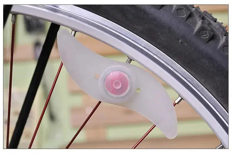 Bike Wheel Spoke Light Tire Lights 3 Mode LED Waterproof Bike Safety Warning Easy To Install Bicycle Accessories with Battery simplyledstore