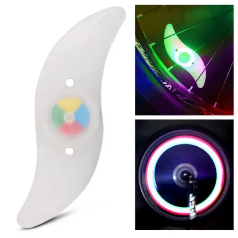 Bike Wheel Spoke Light Tire Lights 3 Mode LED Waterproof Bike Safety Warning Easy To Install Bicycle Accessories with Battery simplyledstore