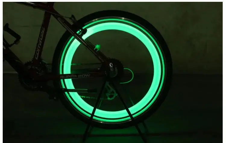 Bike Wheel Spoke Light Tire Lights 3 Mode LED Waterproof Bike Safety Warning Easy To Install Bicycle Accessories with Battery simplyledstore