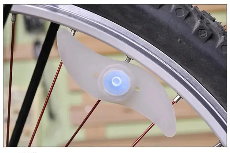 Bike Wheel Spoke Light Tire Lights 3 Mode LED Waterproof Bike Safety Warning Easy To Install Bicycle Accessories with Battery simplyledstore
