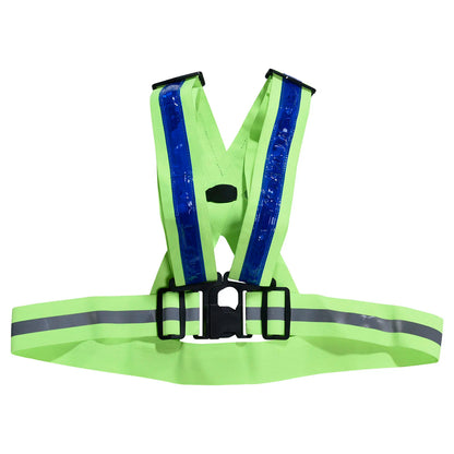 Reflective Vest USB Charging LED Luminous Safety Harness For Night Running SIMPLY LED