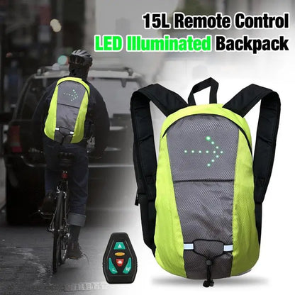 LED Wireless Remote Control Turn Signal Safety Light Backpacks SIMPLY LED