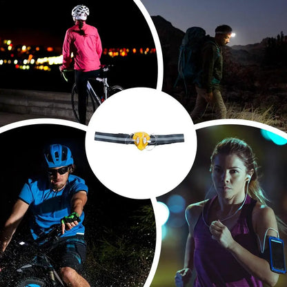 Light Up Vest For Night Walking Running LED Adjustable Safety Gear SIMPLY LED