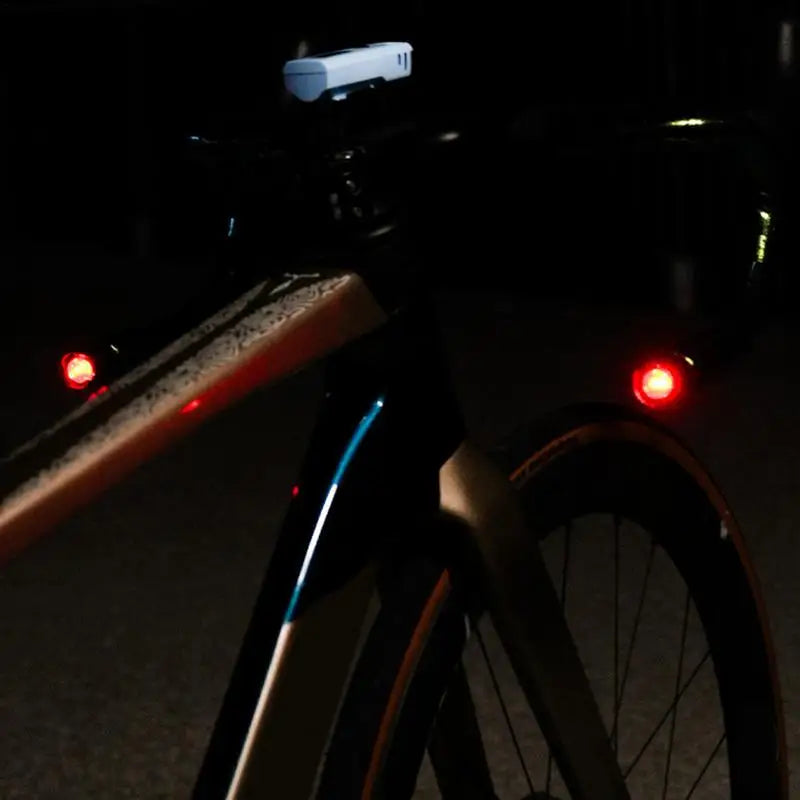 2x Night Riding Cycling LED Handlebar Plug Light For Outdoor Activities SIMPLY LED