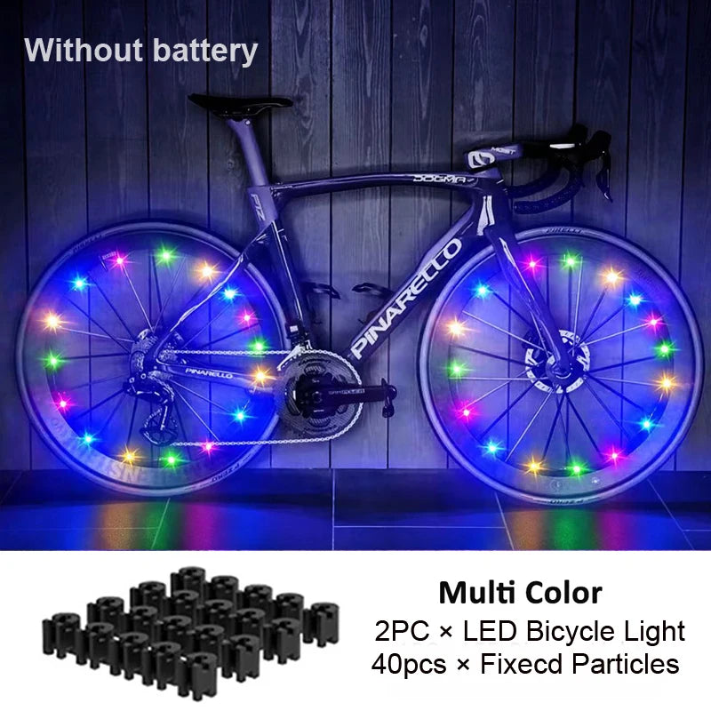 LED Waterproof Bicycle/Bike Safety Wheel Night Lights for Kids Adults SIMPLY LED