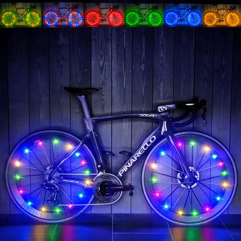 LED Waterproof Bicycle/Bike Safety Wheel Night Lights for Kids Adults SIMPLY LED