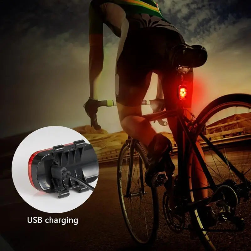 Rear Bike Light For Night Riding Headlight Bicycle Tail Safety Light SIMPLY LED