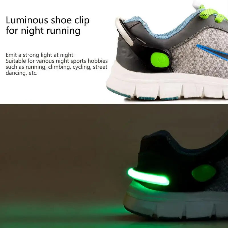 LED Shoe Clip Light Rainproof Flashing Safety Warning Light for Outdoor Sports SIMPLY LED