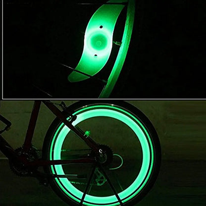 Double Faced Bicycle Wind Fire Wheels Light SIMPLY LED