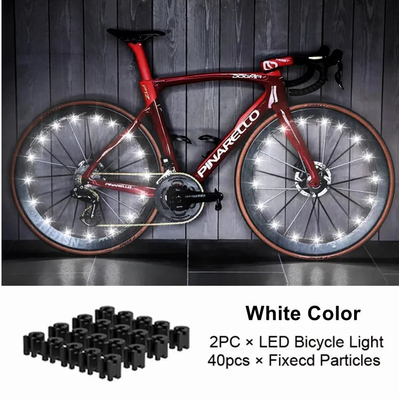 LED Waterproof Bicycle/Bike Safety Wheel Night Lights for Kids Adults SIMPLY LED