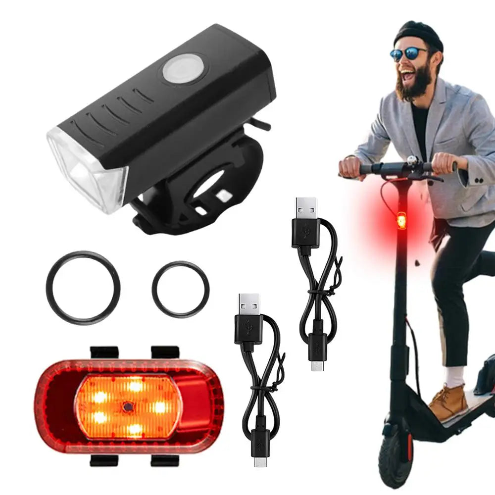 Rear Bike Light For Night Riding Headlight Bicycle Tail Safety Light SIMPLY LED