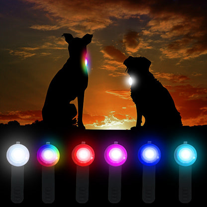 Rechargeable Pet USB Collar Pendant Pet Flash Light Leash Safety Pet Necklace SIMPLY LED