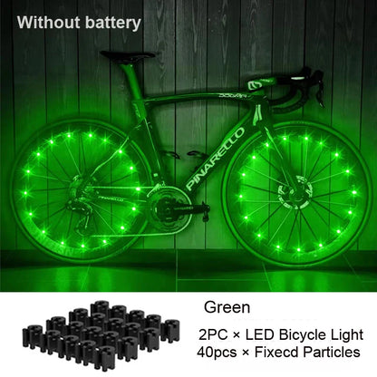 LED Waterproof Bicycle/Bike Safety Wheel Night Lights for Kids Adults SIMPLY LED