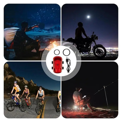 Rear Bike Light For Night Riding Headlight Bicycle Tail Safety Light SIMPLY LED