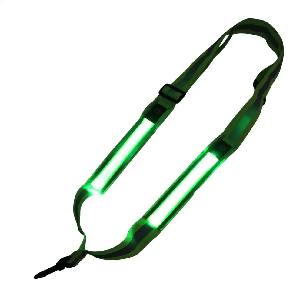 Shoulder Straps Rechargeable LED Reflective Running Night Safety Belt SIMPLY LED