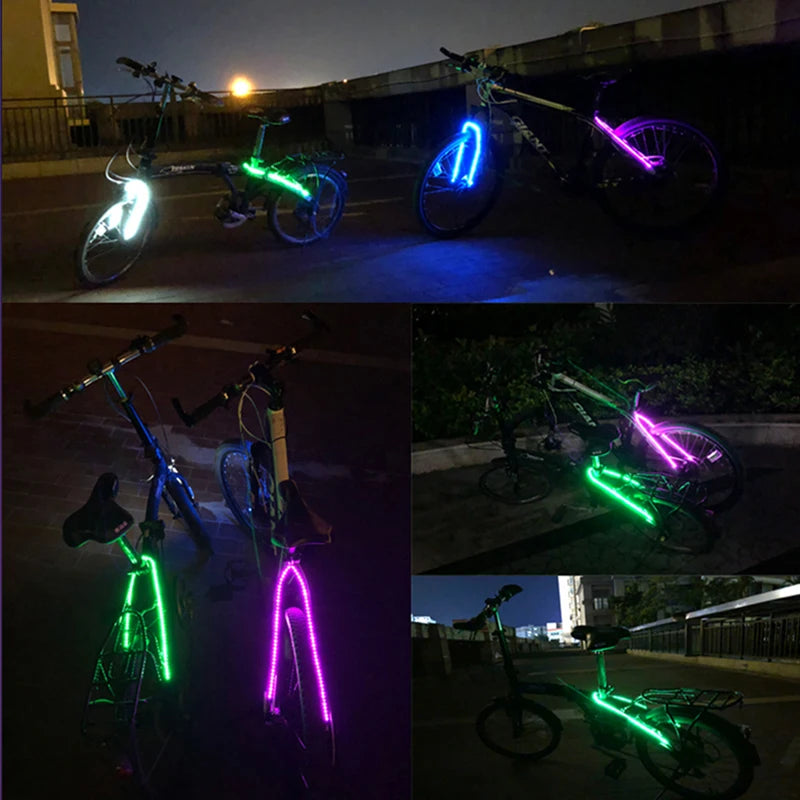 LED Strip Lights Bike Scooter Skateboard Cycling Safety Taillight SIMPLY LED