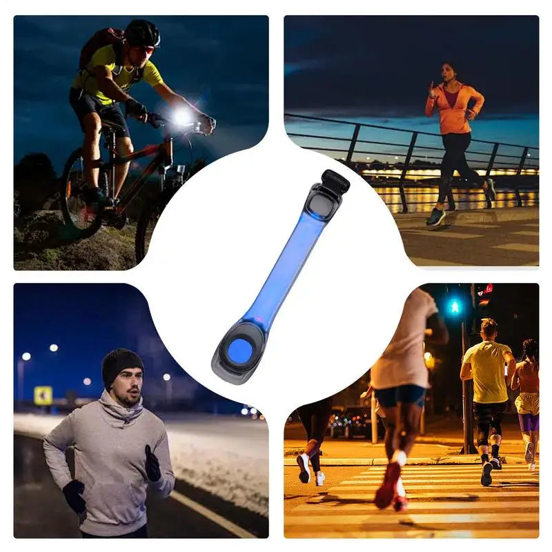 LED Wristband Wearable Flashing Lights For Night Safety SIMPLY LED