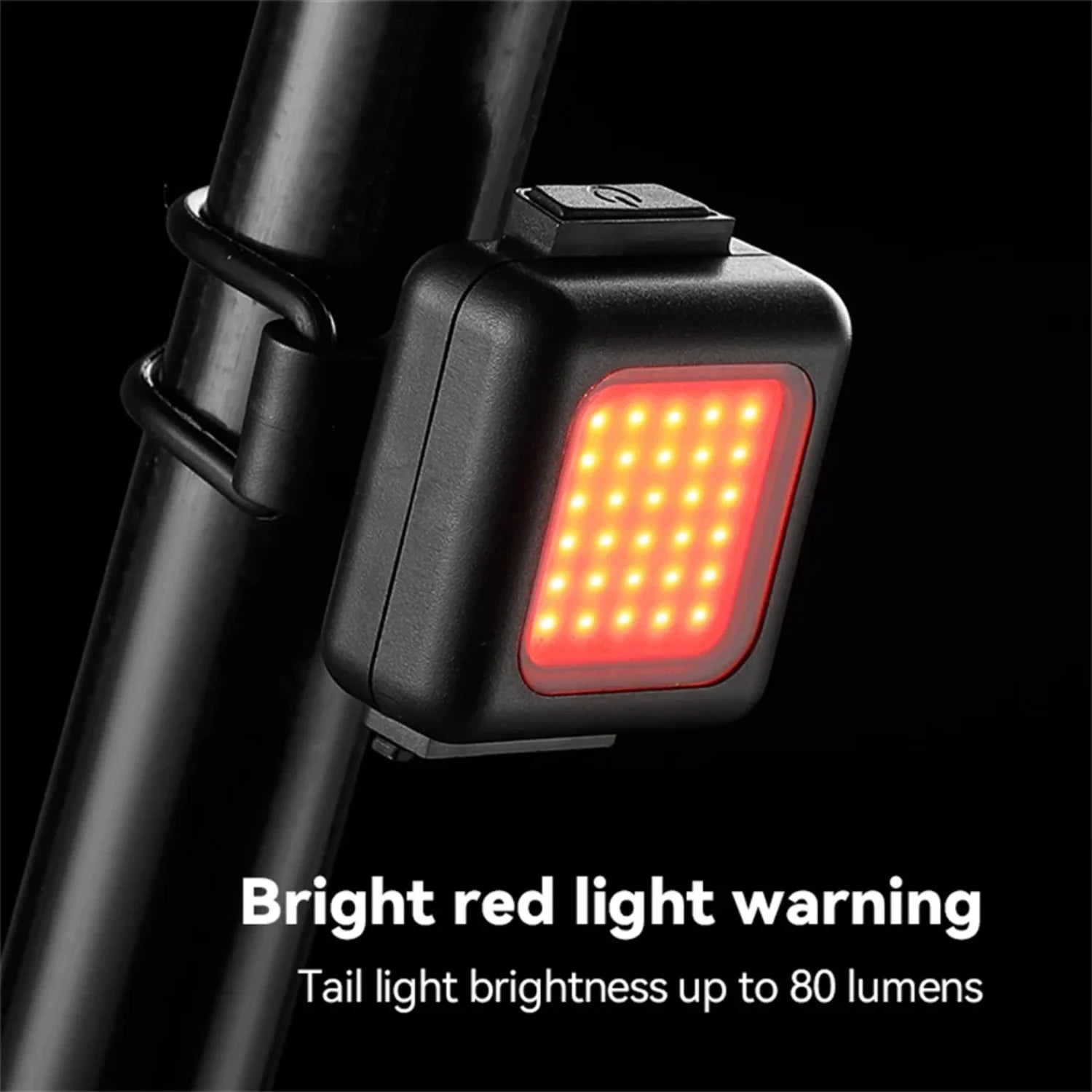 Mini Bike Lamp White Front Bicycle Light Red Warning Taillight MTB Safety Light SIMPLY LED