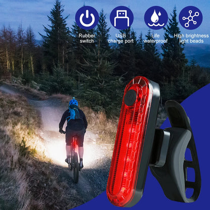 360 Degree Rotating Super Bright Bike Safety Light with Honk SIMPLY LED