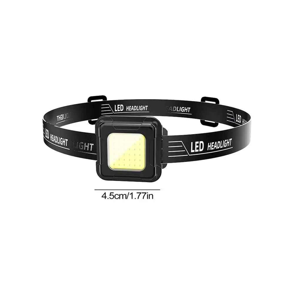 LED Rechargeable Headlamp IPX4 Waterproof Multifunctional Headlight for Night SIMPLY LED