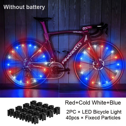 LED Waterproof Bicycle/Bike Safety Wheel Night Lights for Kids Adults SIMPLY LED