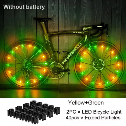 LED Waterproof Bicycle/Bike Safety Wheel Night Lights for Kids Adults SIMPLY LED