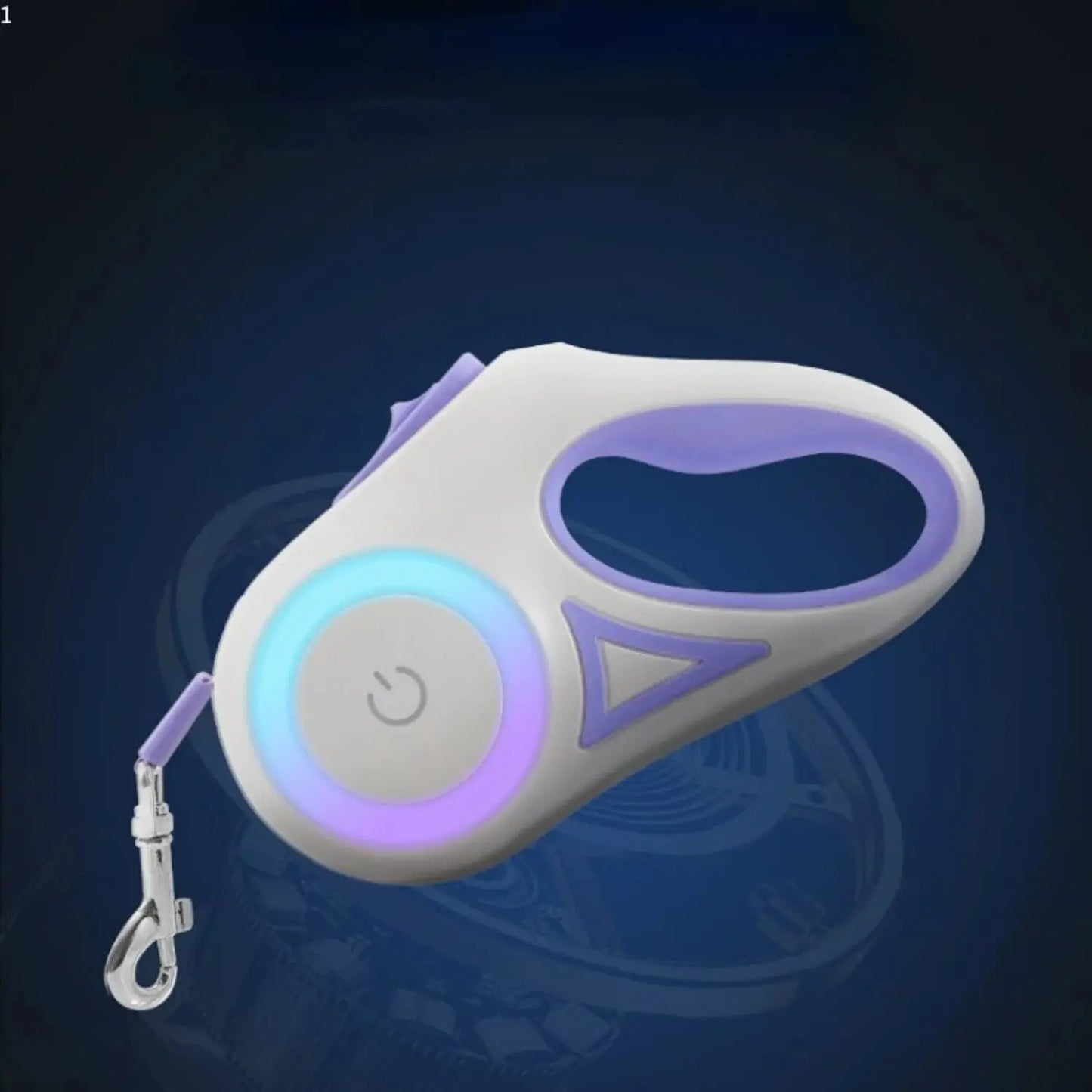 High-Powered and Durable LED Lighted Retractable Pet Leash SIMPLY LED