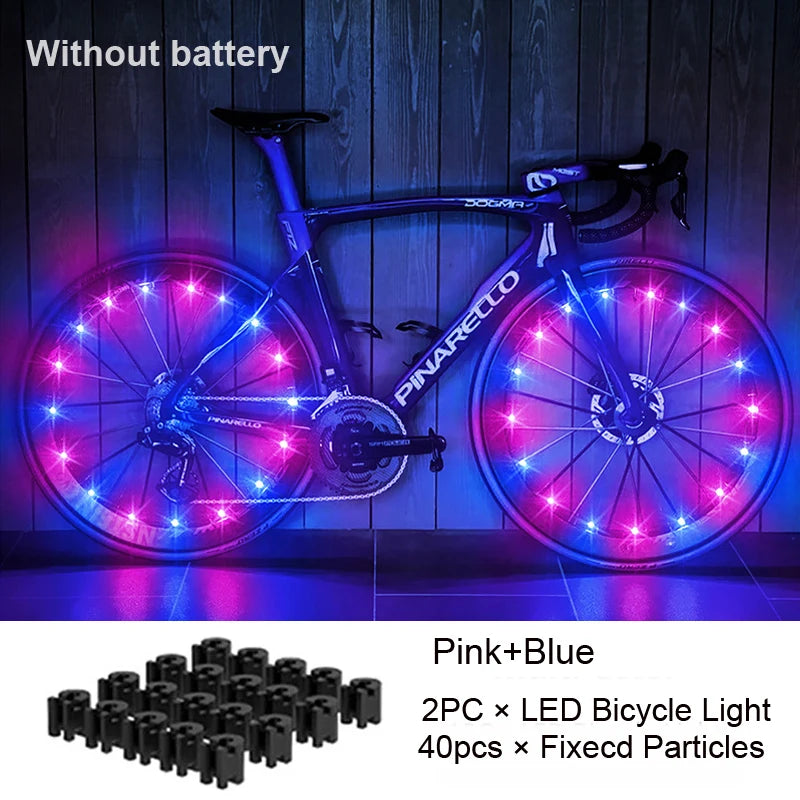 LED Waterproof Bicycle/Bike Safety Wheel Night Lights for Kids Adults SIMPLY LED