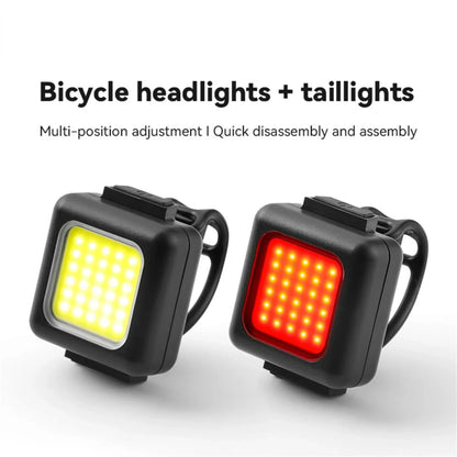 Mini Bike Lamp White Front Bicycle Light Red Warning Taillight MTB Safety Light SIMPLY LED